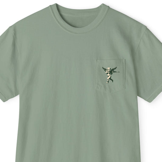 Cupid Sniper Pocket T shirt