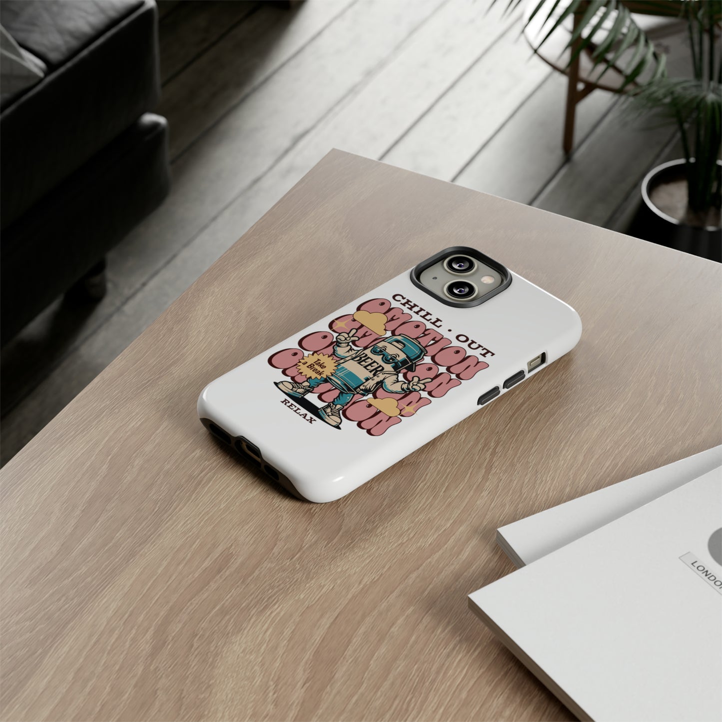 Chill Out Omotion iPhone Case