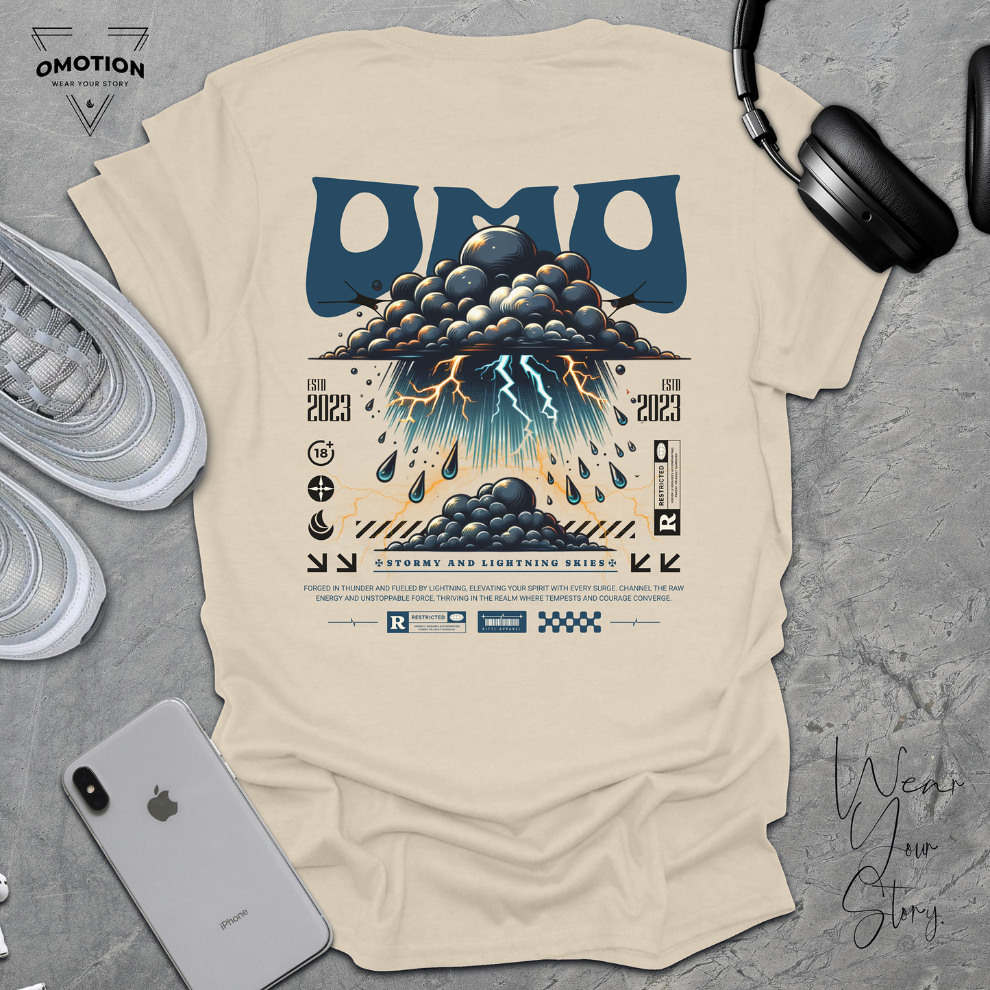 Lightning Storm Unisex T-Shirt