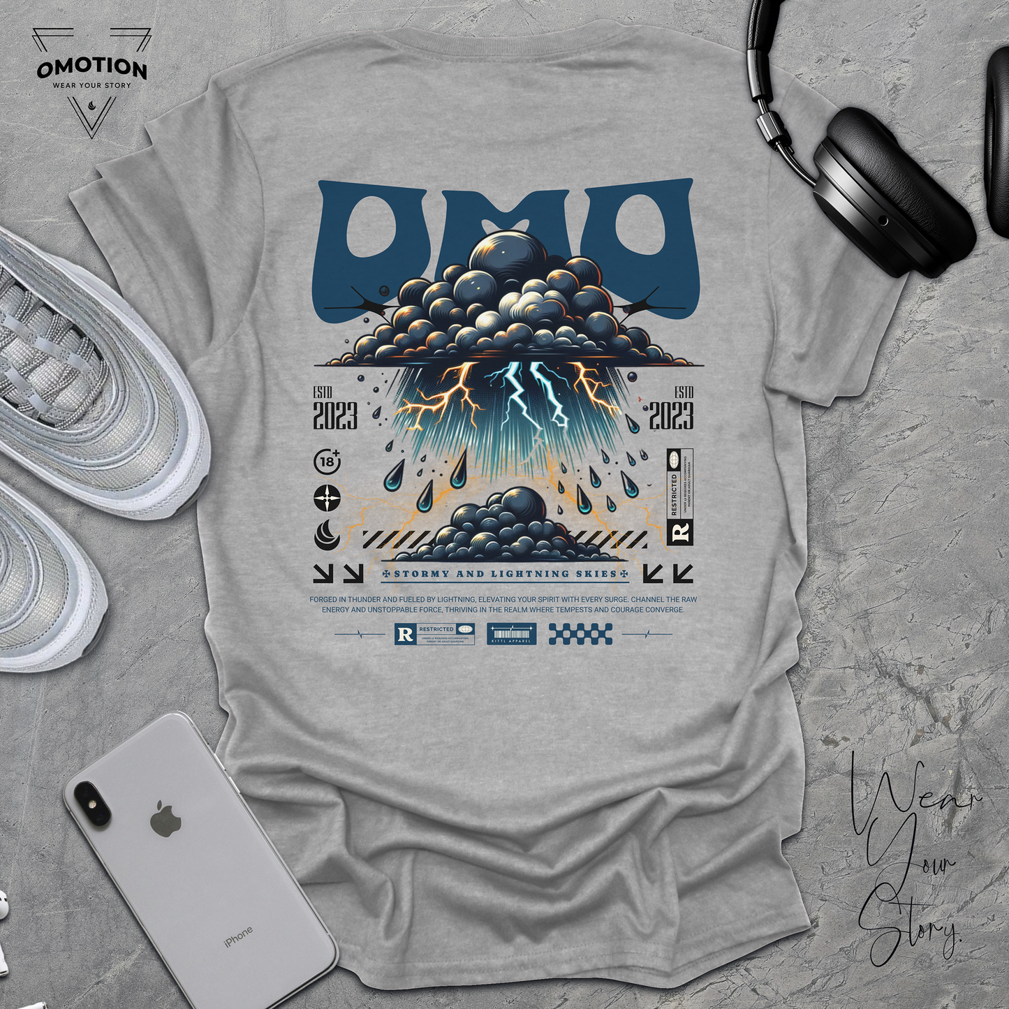 Lightning Storm Unisex T-Shirt