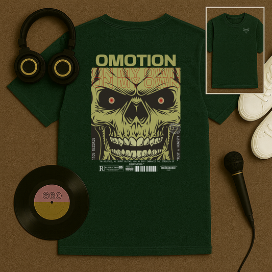 OMOTION Skullux Official T Shirt