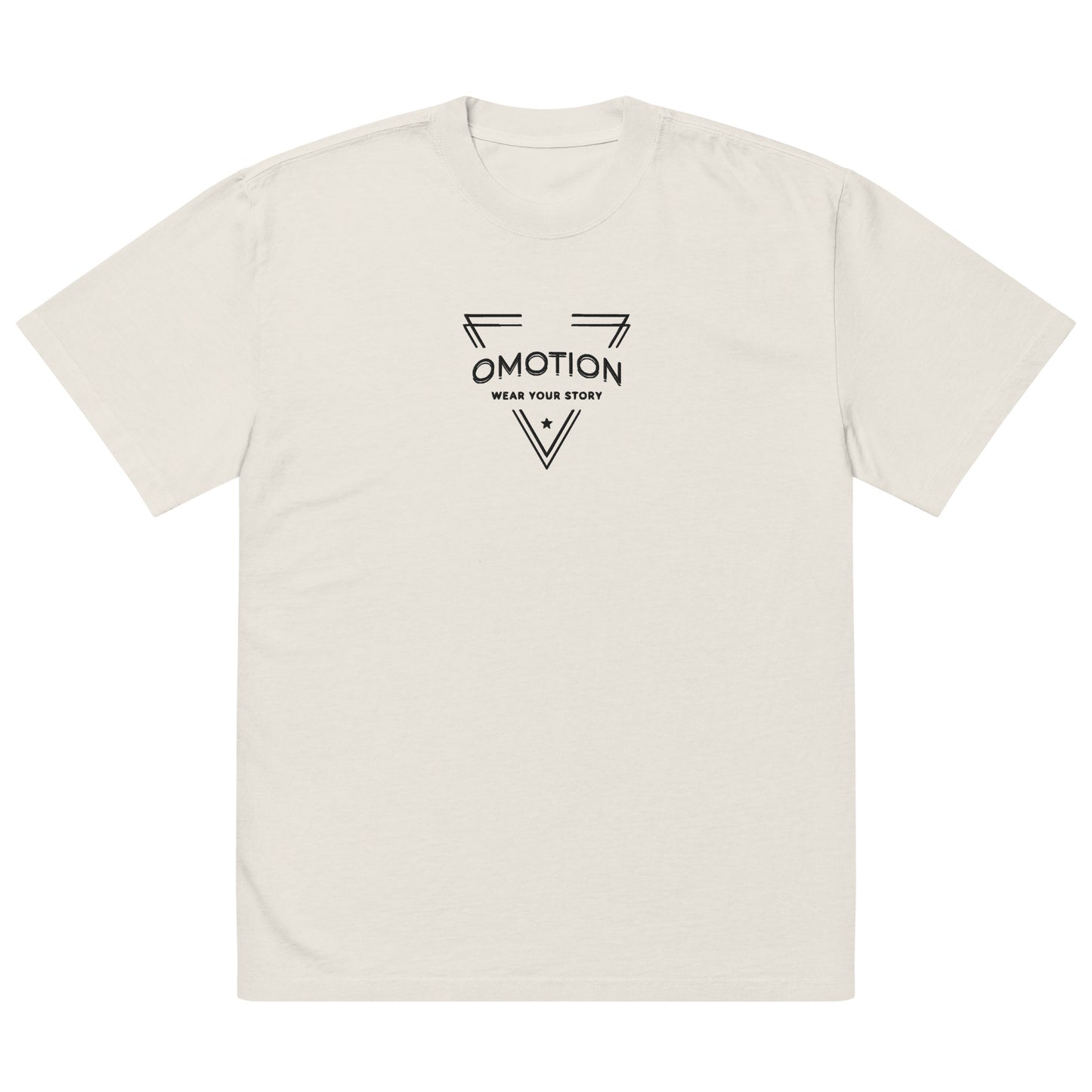 Oversized Faded Omotion T Shirt