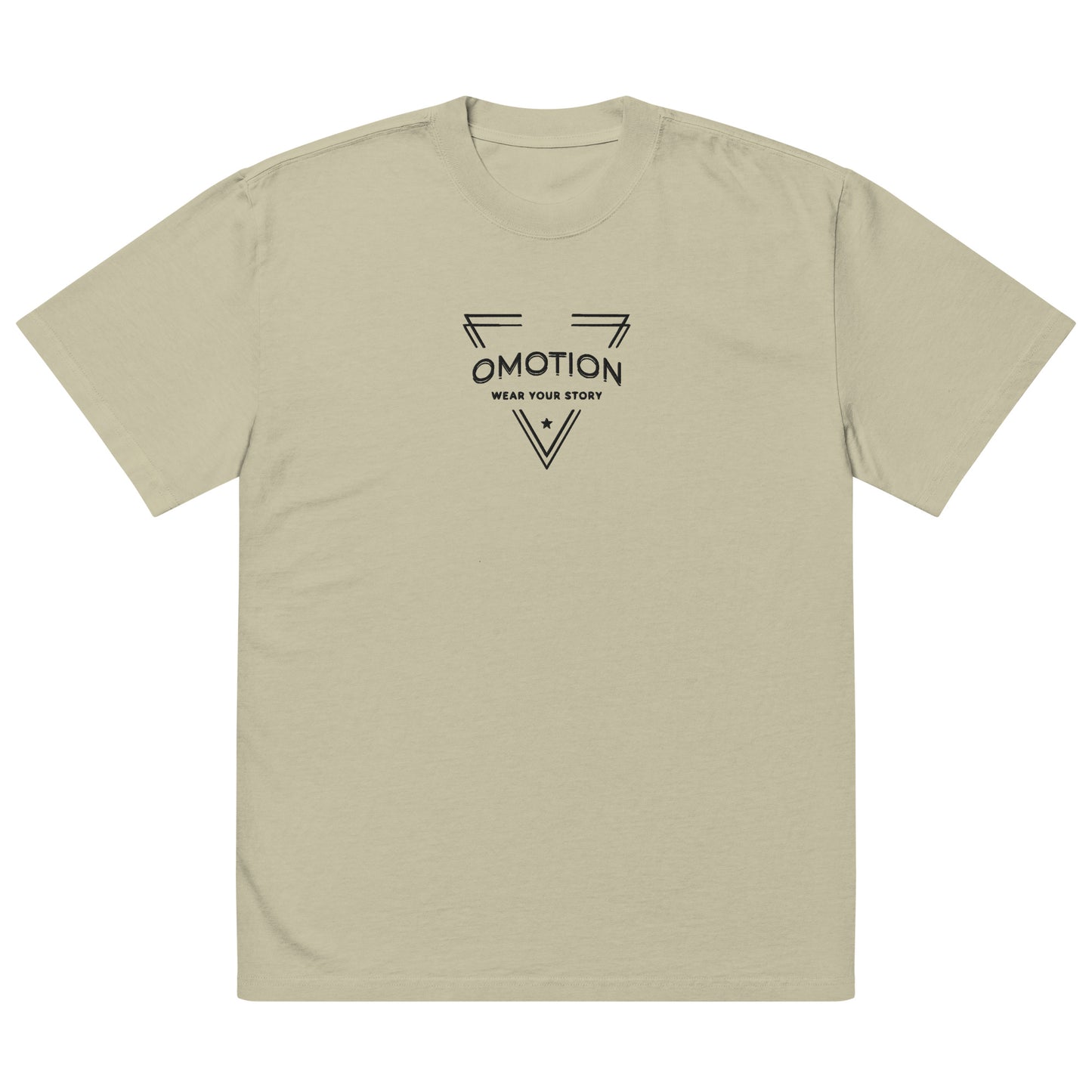 Oversized Faded Omotion T Shirt