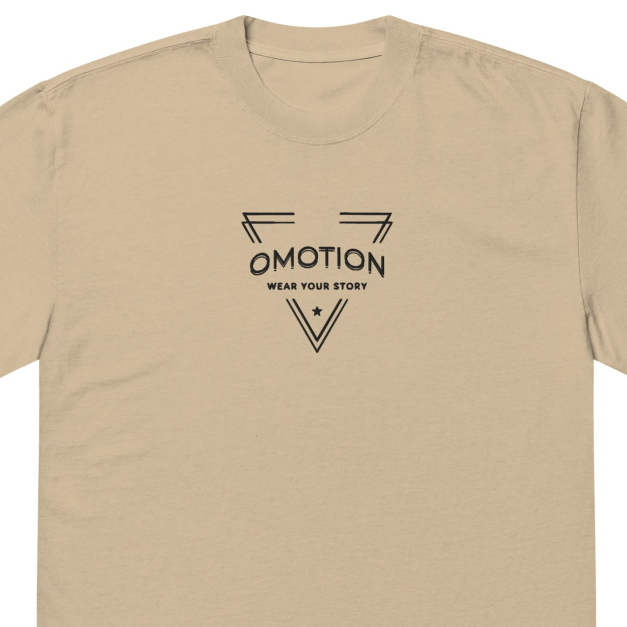 Oversized Faded Omotion T Shirt