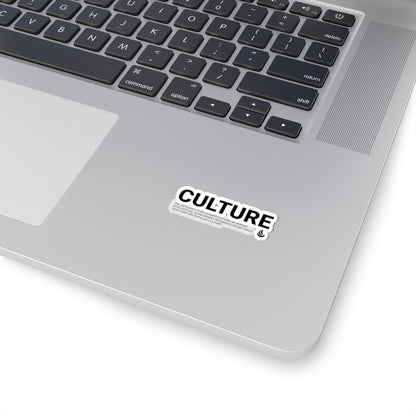 Culture Minimalistic Sticker