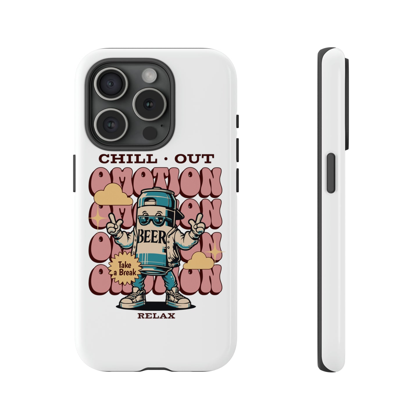 Chill Out Omotion iPhone Case