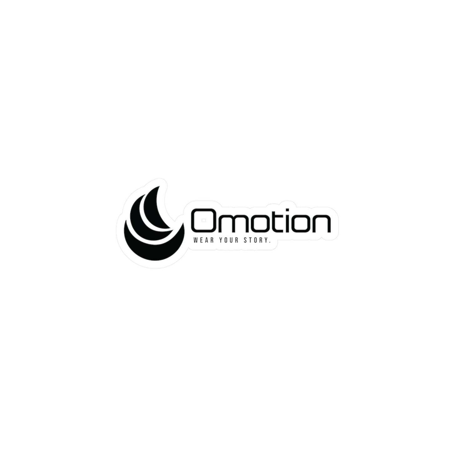 Omotion Wear Your Story Water & Scratch Resistant Sticker