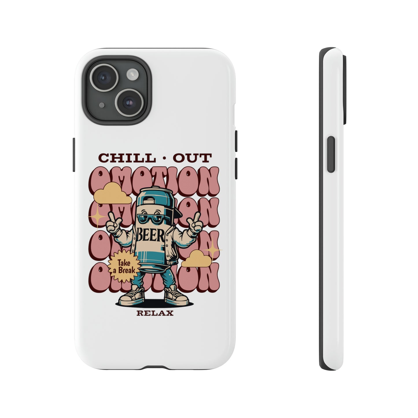 Chill Out Omotion iPhone Case