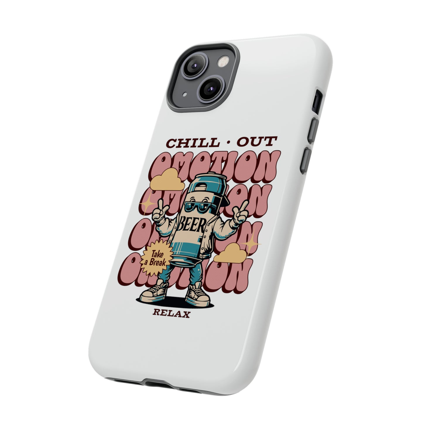 Chill Out Omotion iPhone Case
