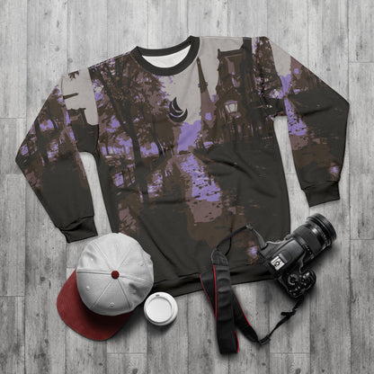 "On My Own" Moonlit Creepy Gothic Street Sweatshirt