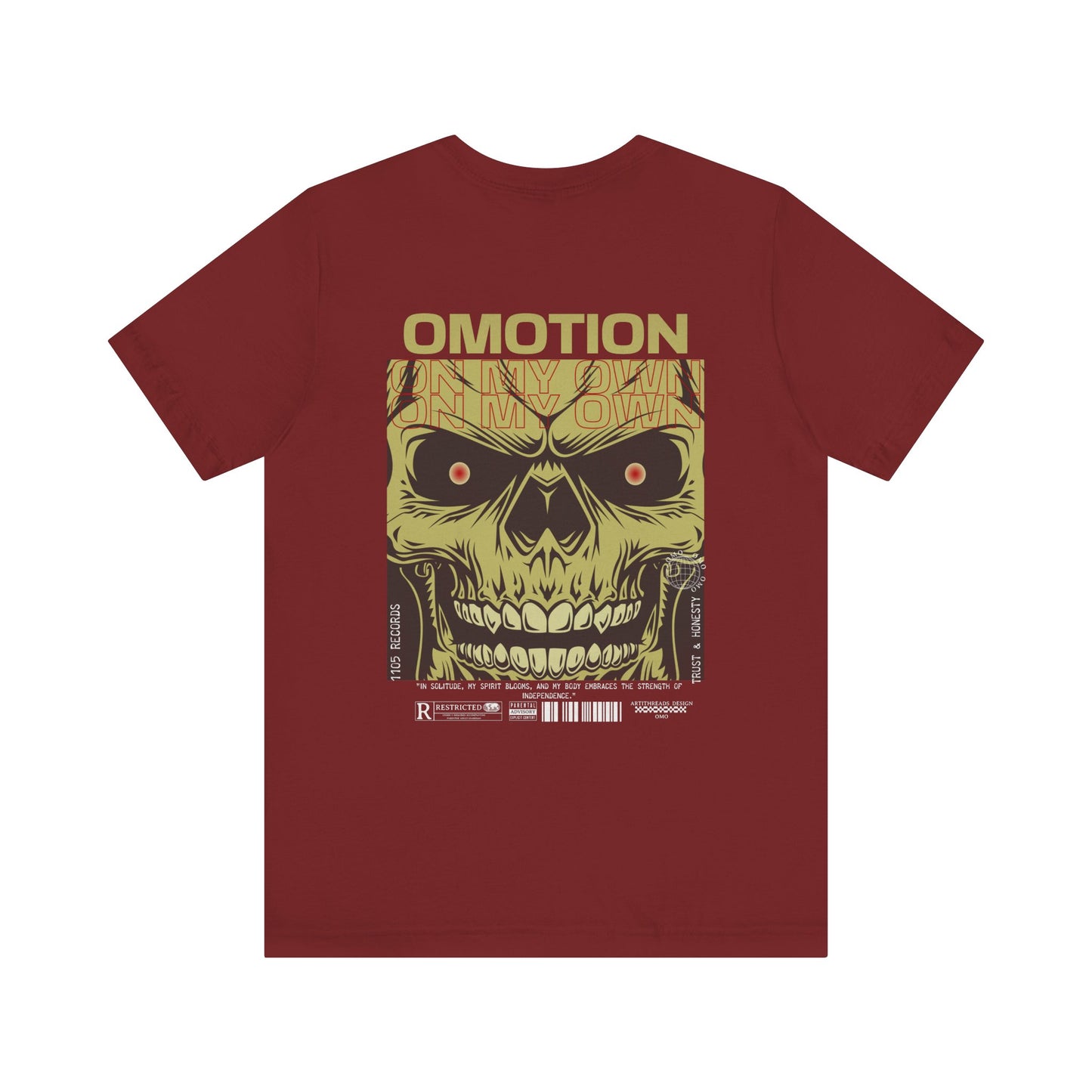 OMOTION Skullux  Official T Shirt