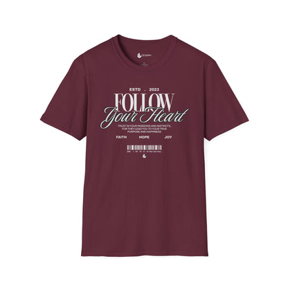 Follow Your Heart Soft-Style T Shirt