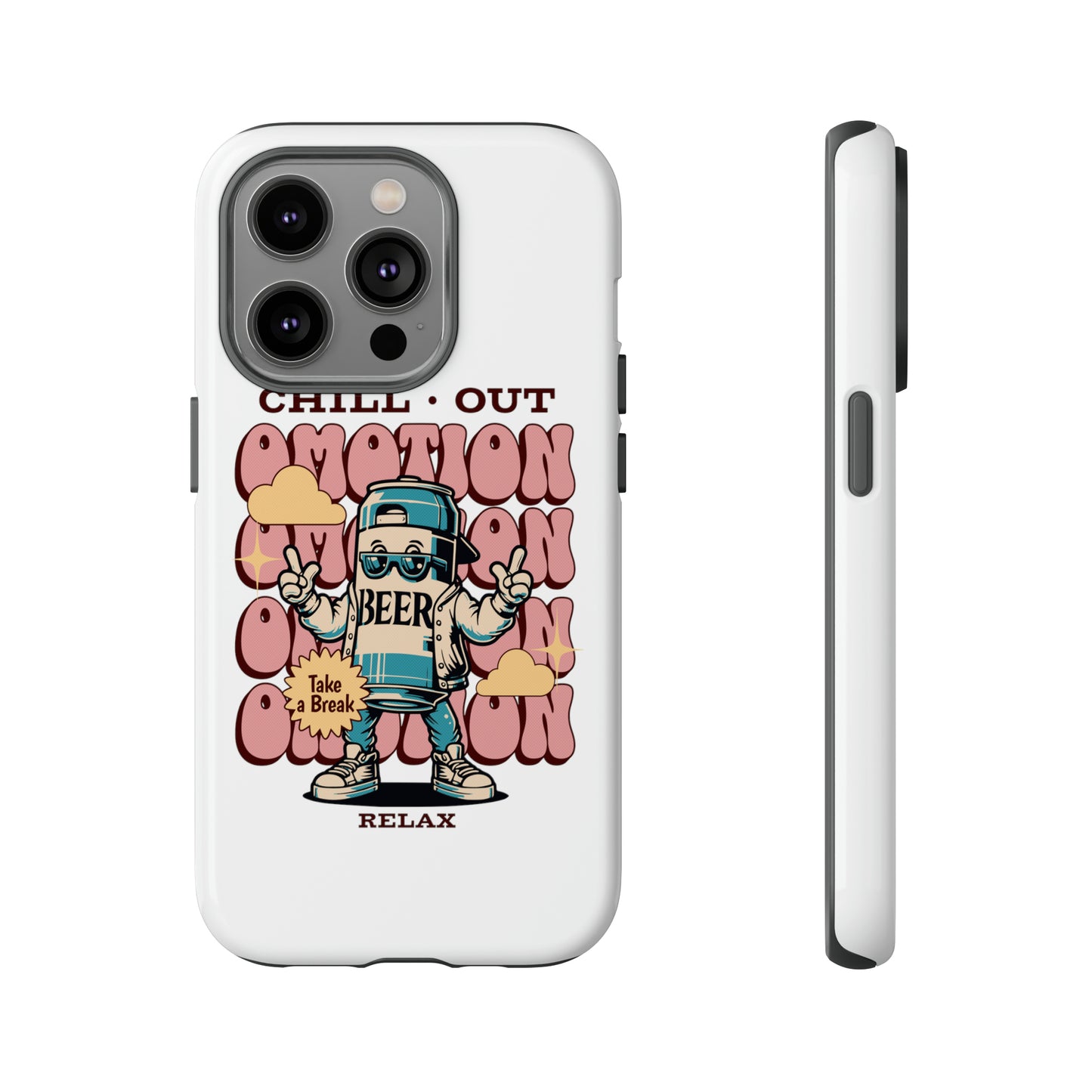 Chill Out Omotion iPhone Case