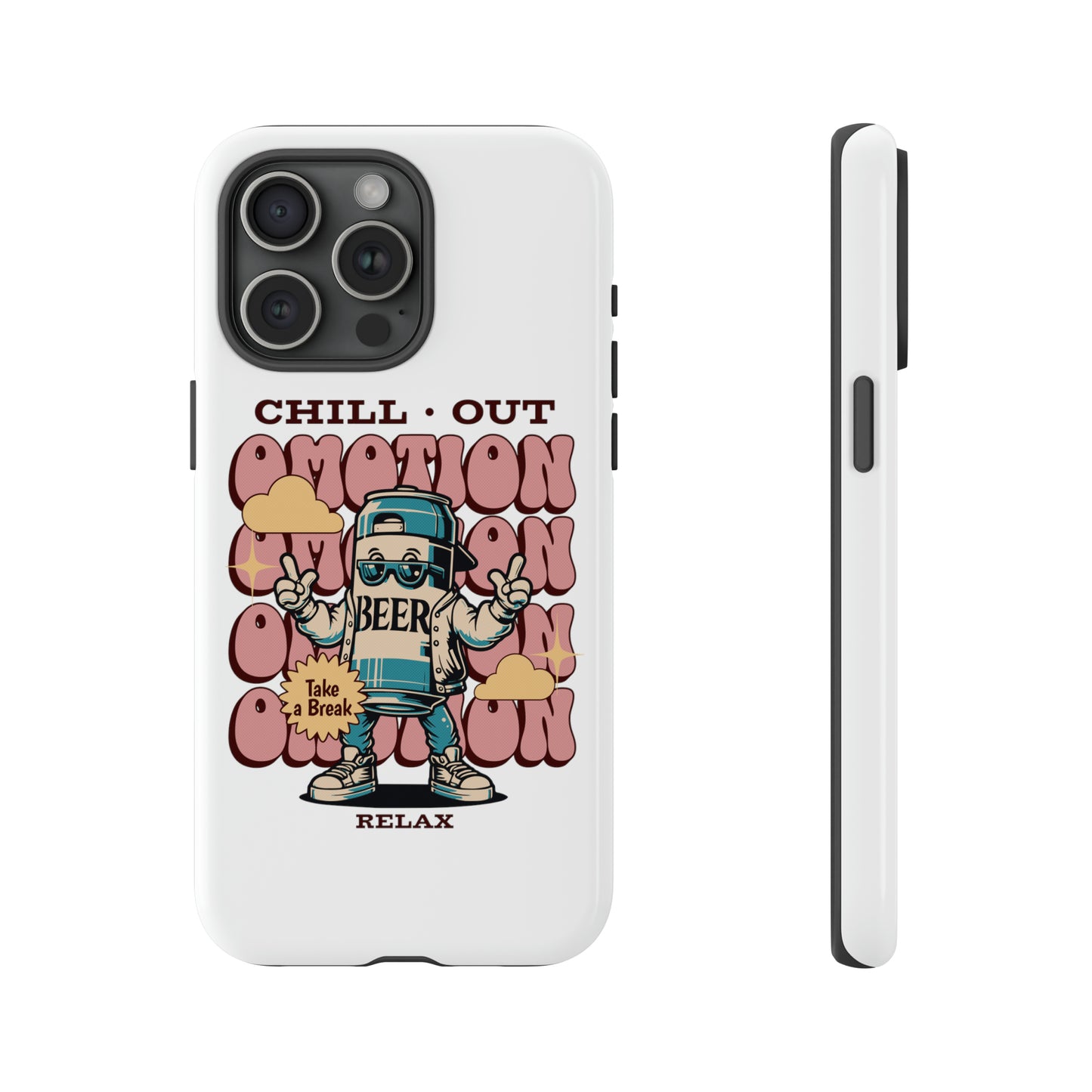 Chill Out Omotion iPhone Case