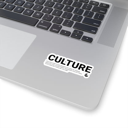 Culture Minimalistic Sticker