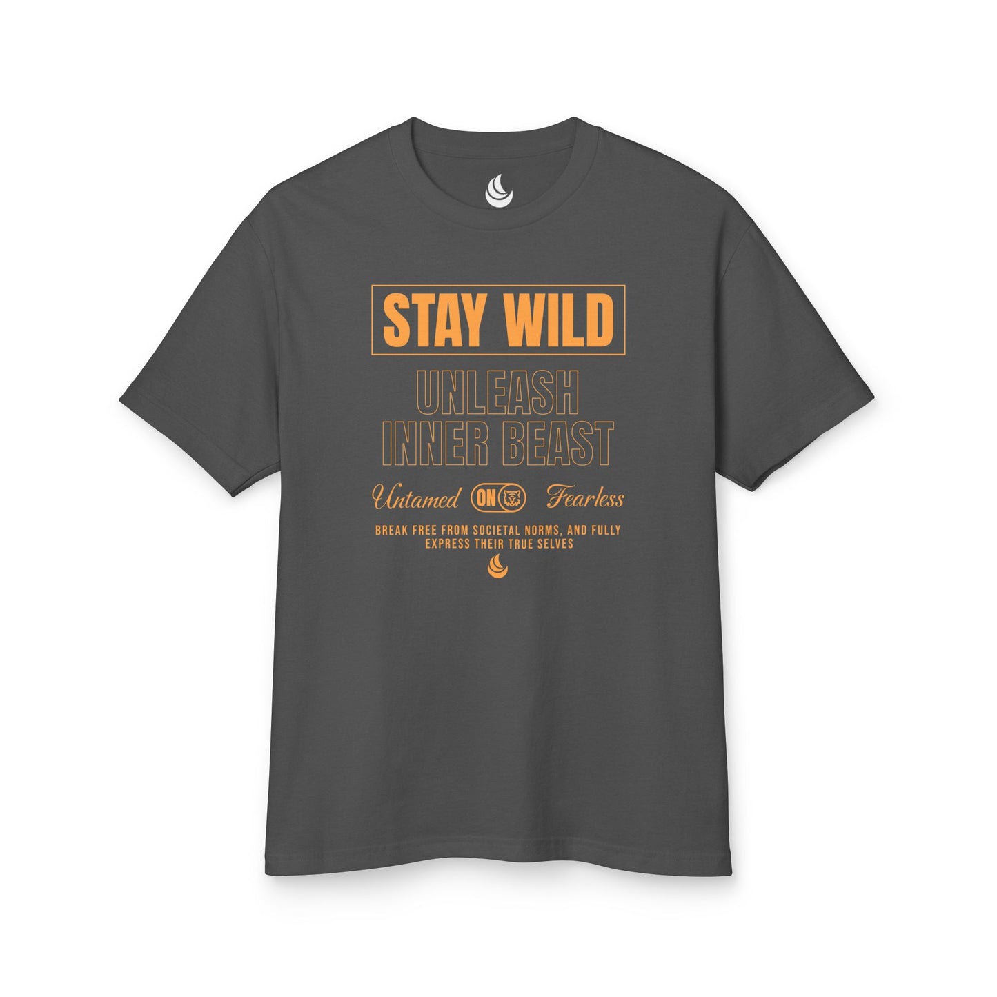 Stay Wild Heavy Cotton T Shirt