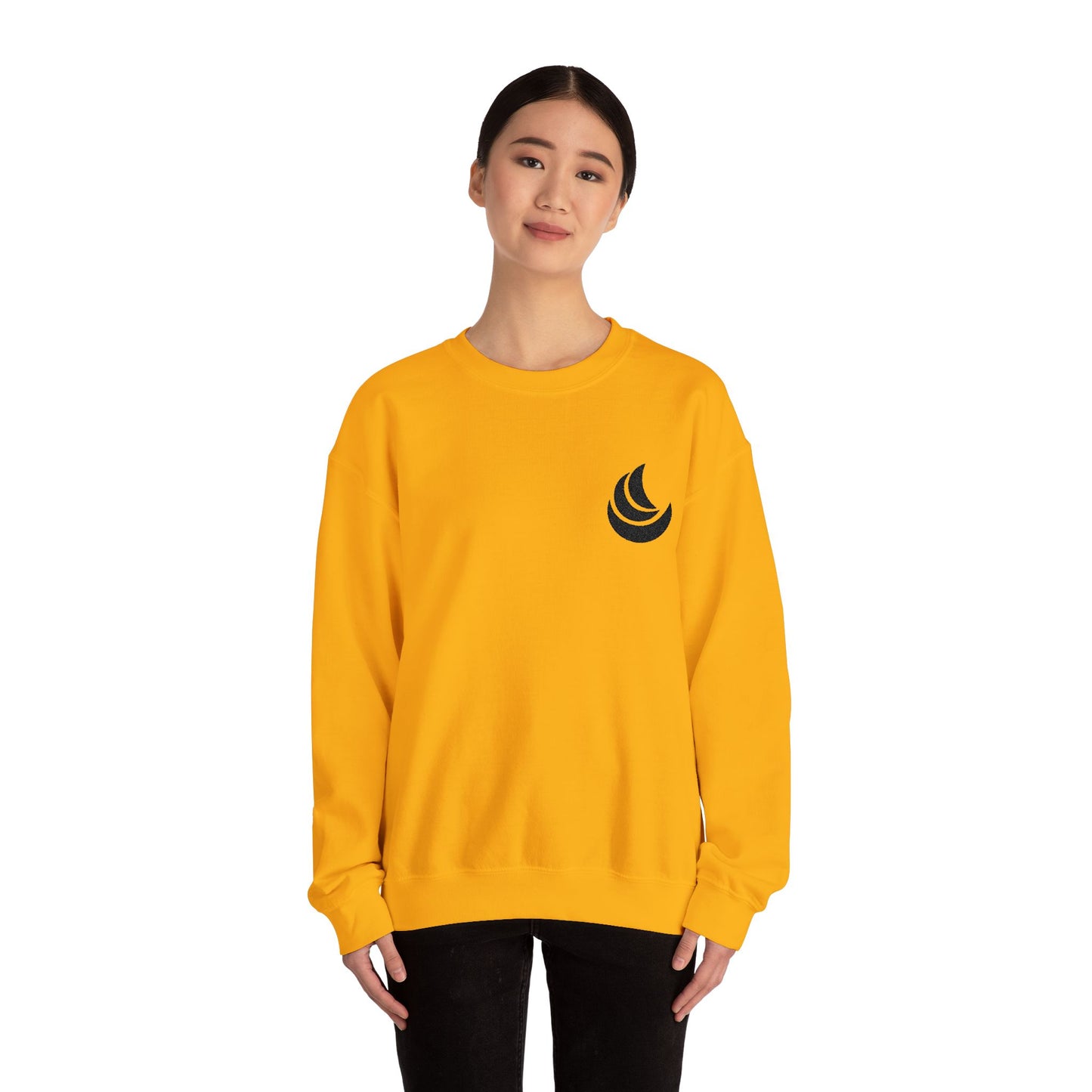 Omotion Logo Embroidered Sweatshirt