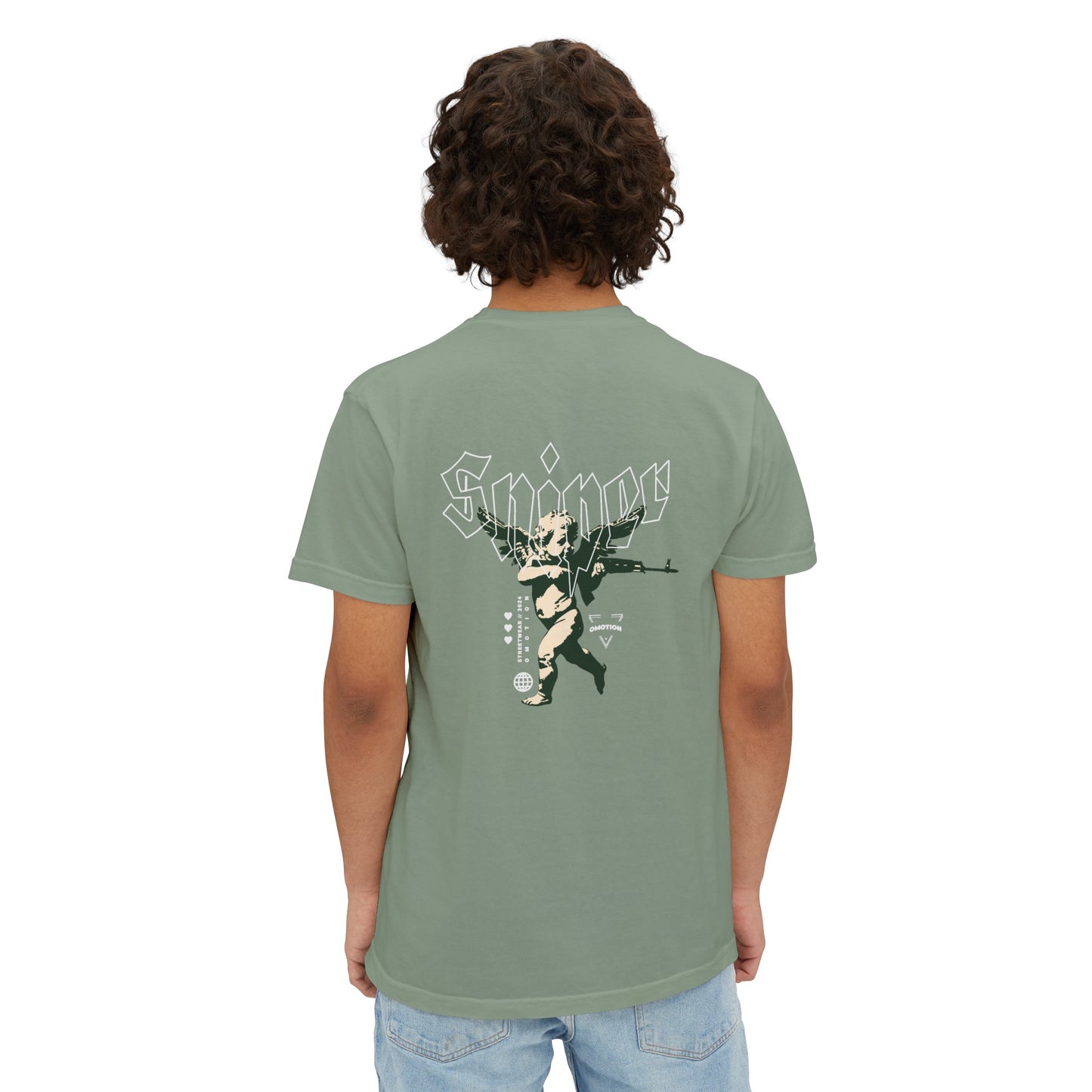 Cupid Sniper Pocket T shirt