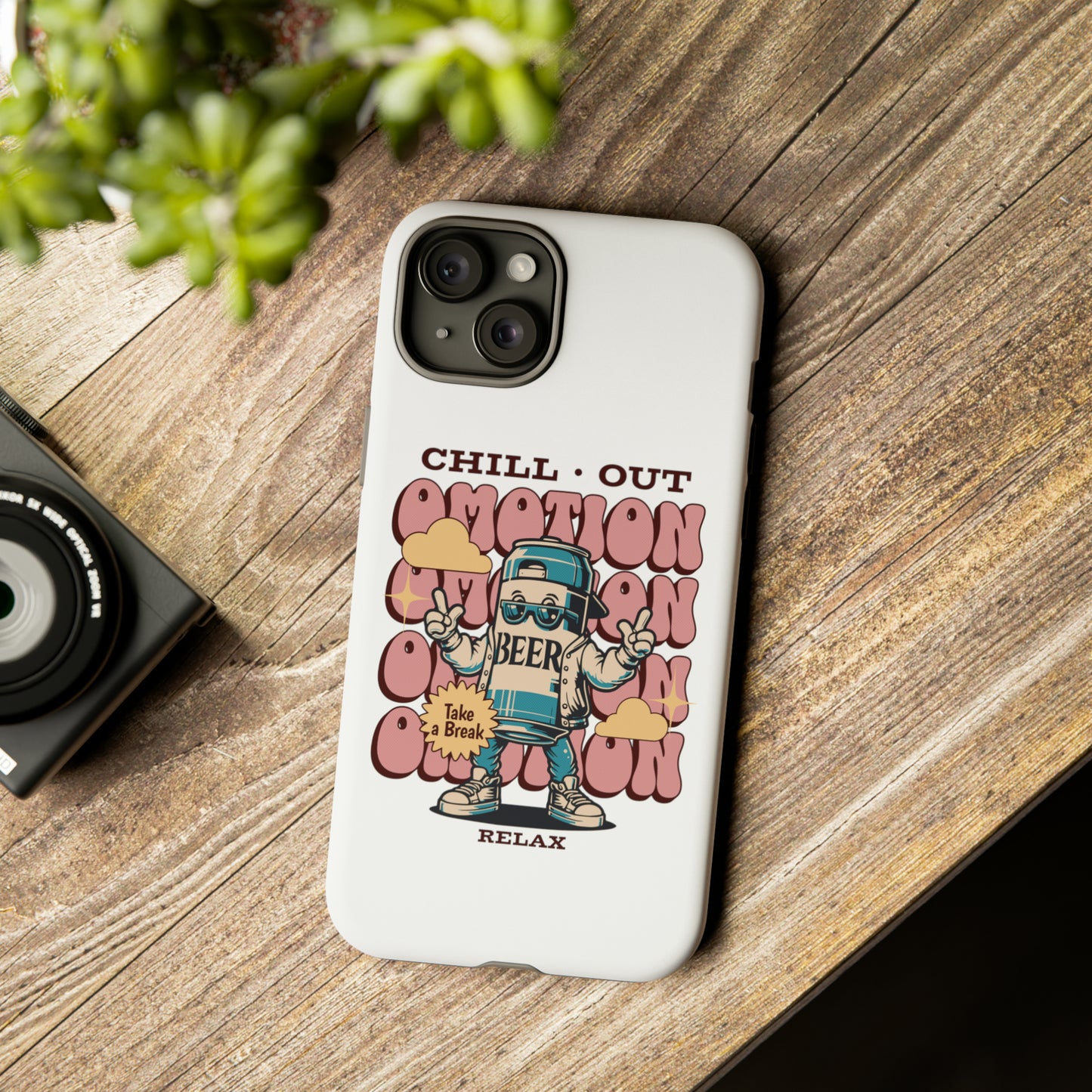 Chill Out Omotion iPhone Case