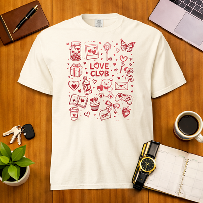 Love Club Collage T Shirt