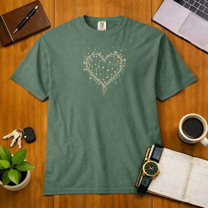 Vine Heart T Shirt