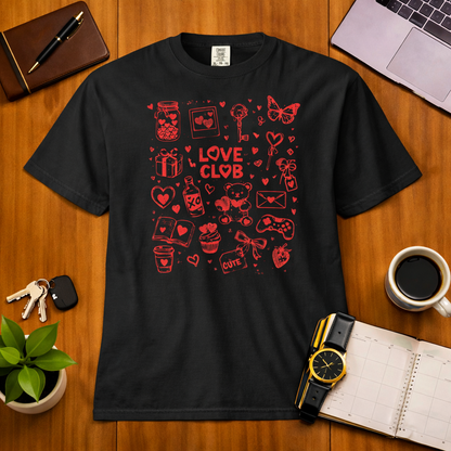 Love Club Collage T Shirt