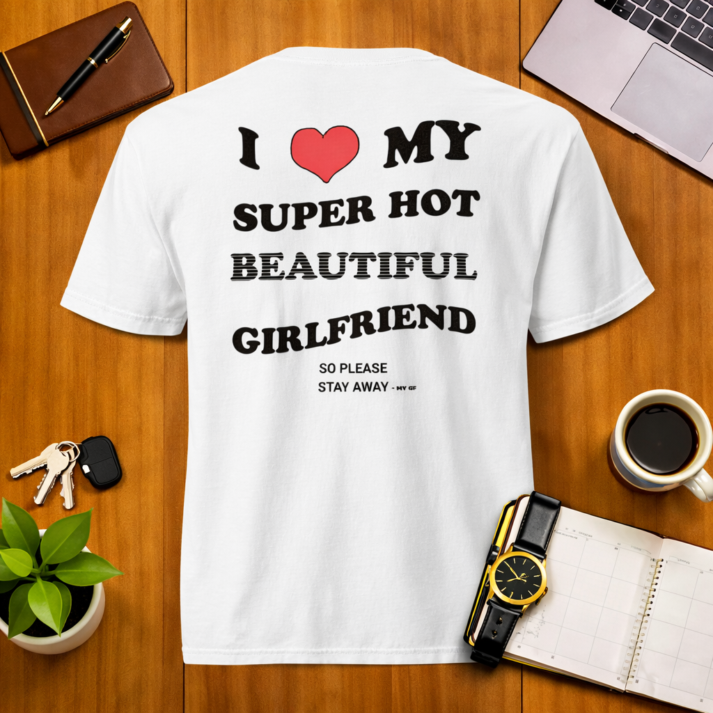 I Love My Super Hot Beautiful Girlfriend T Shirt