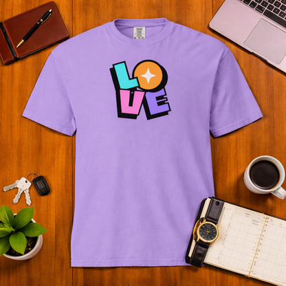 Fun Love Typography T Shirt
