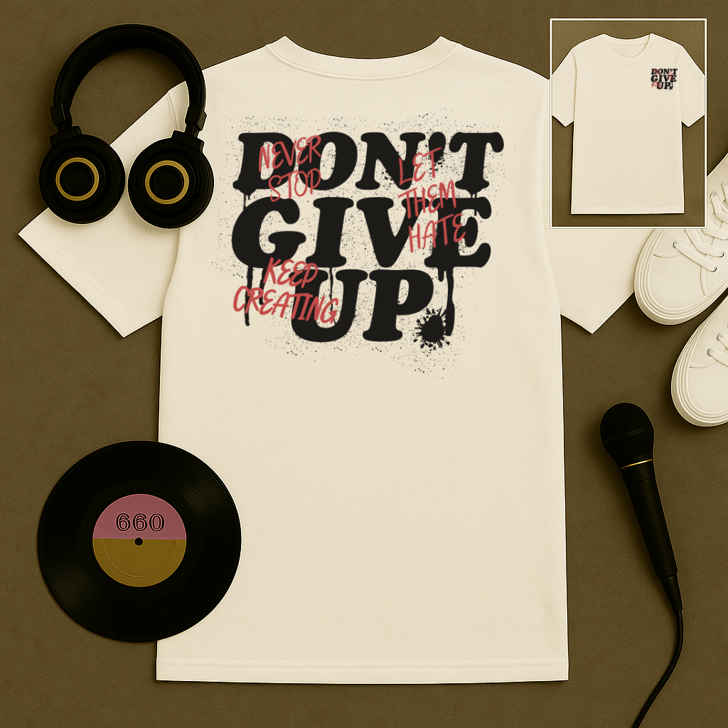 Don't Ever Give Up T Shirt