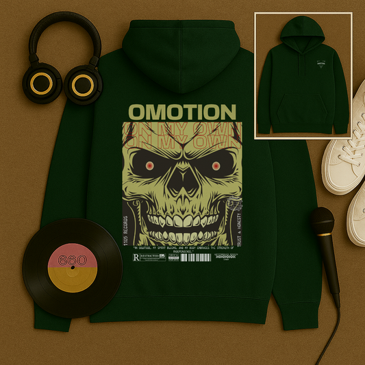 CG Leif x OMOTION Skullux Hoodie