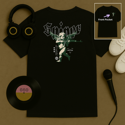 Cupid Sniper Pocket T shirt