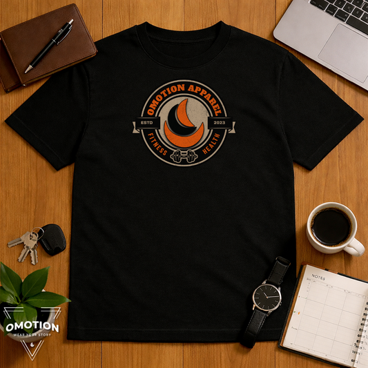 Omotion Vintage Fitness T Shirt