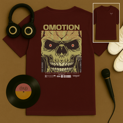 OMOTION Skullux  Official T Shirt