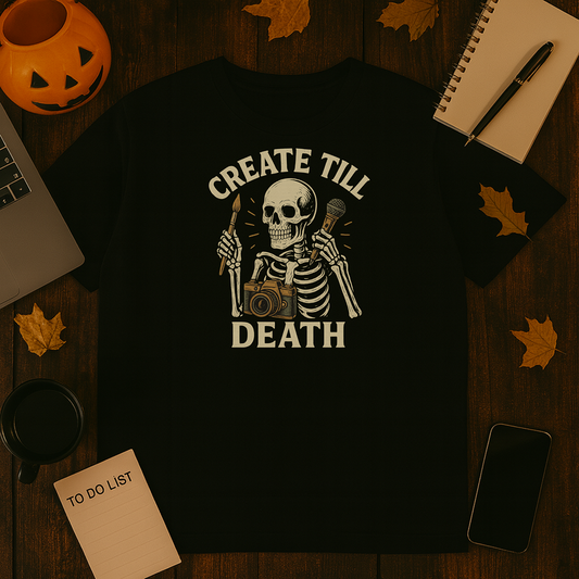 Create Till Death T Shirt