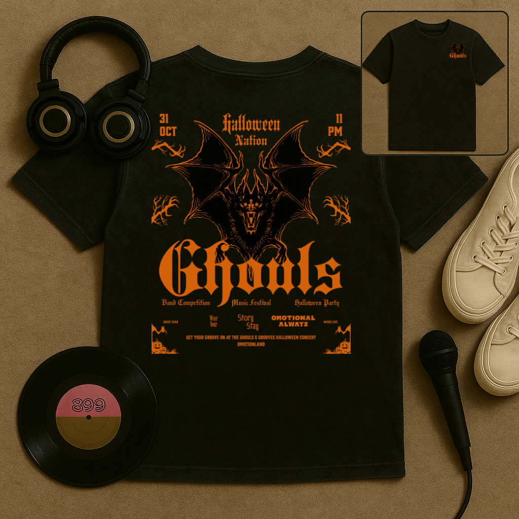 Ghouls and Bats T Shirt