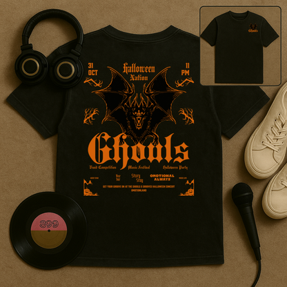 Ghouls and Bats T Shirt