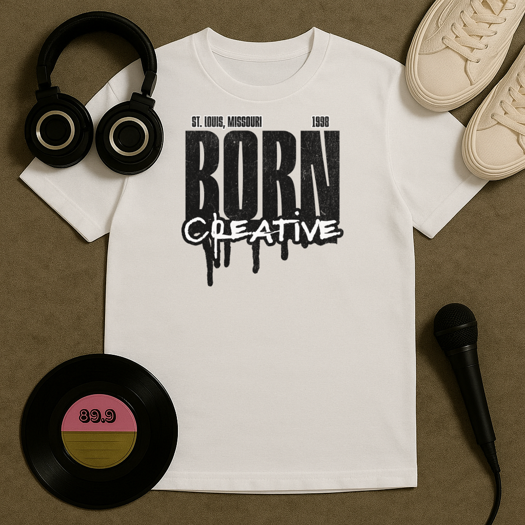 Born Creative STL T Shirt