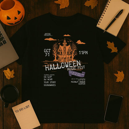 Halloween Music Fest T Shirt