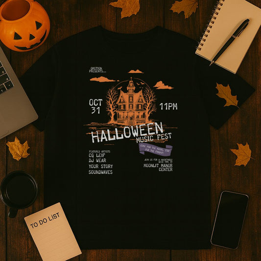 Halloween Music Fest T Shirt