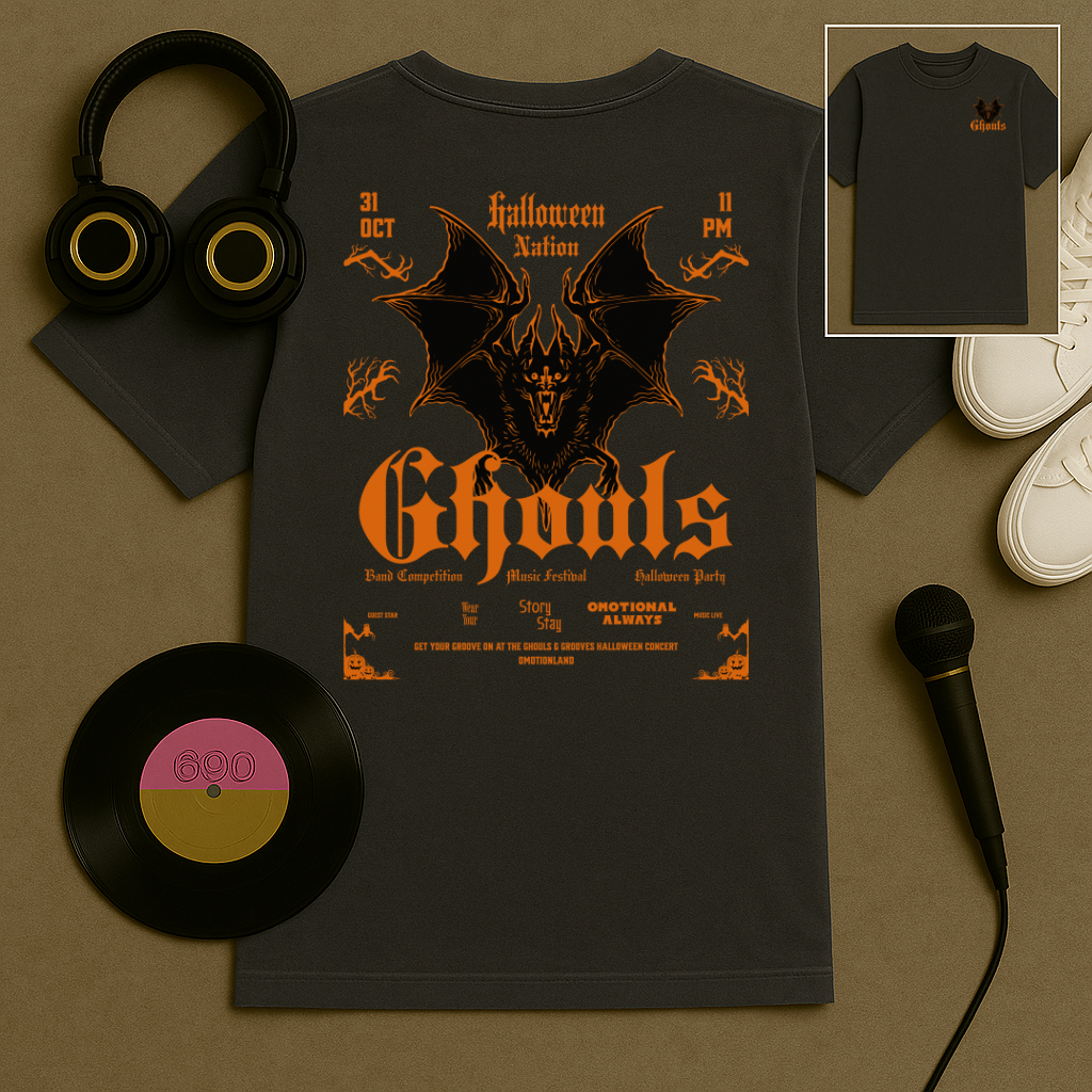 Ghouls and Bats T Shirt