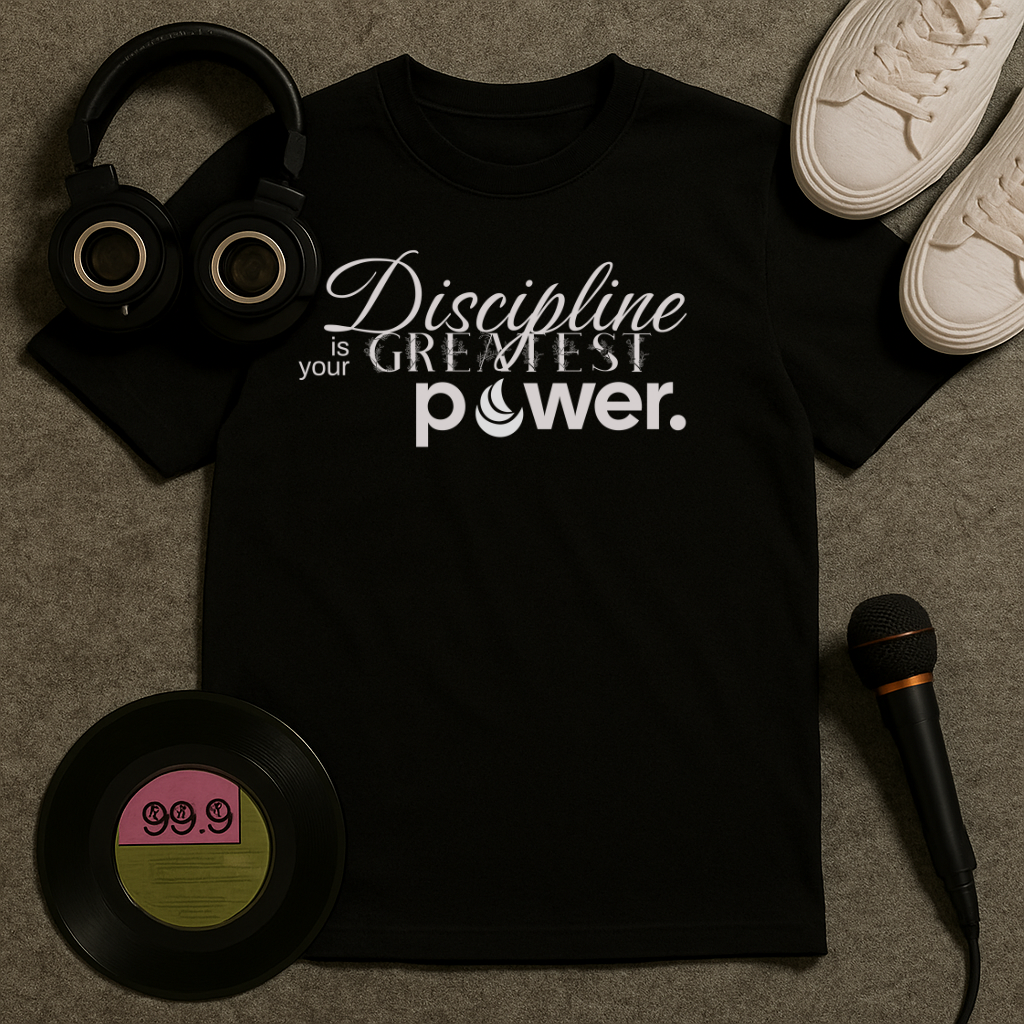 Discipline is the Greatest Power Soft-Style Tee