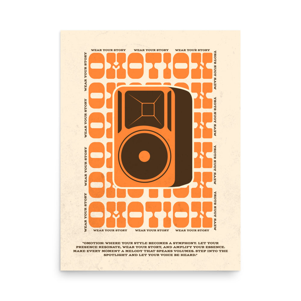 Studio Speaker Poster