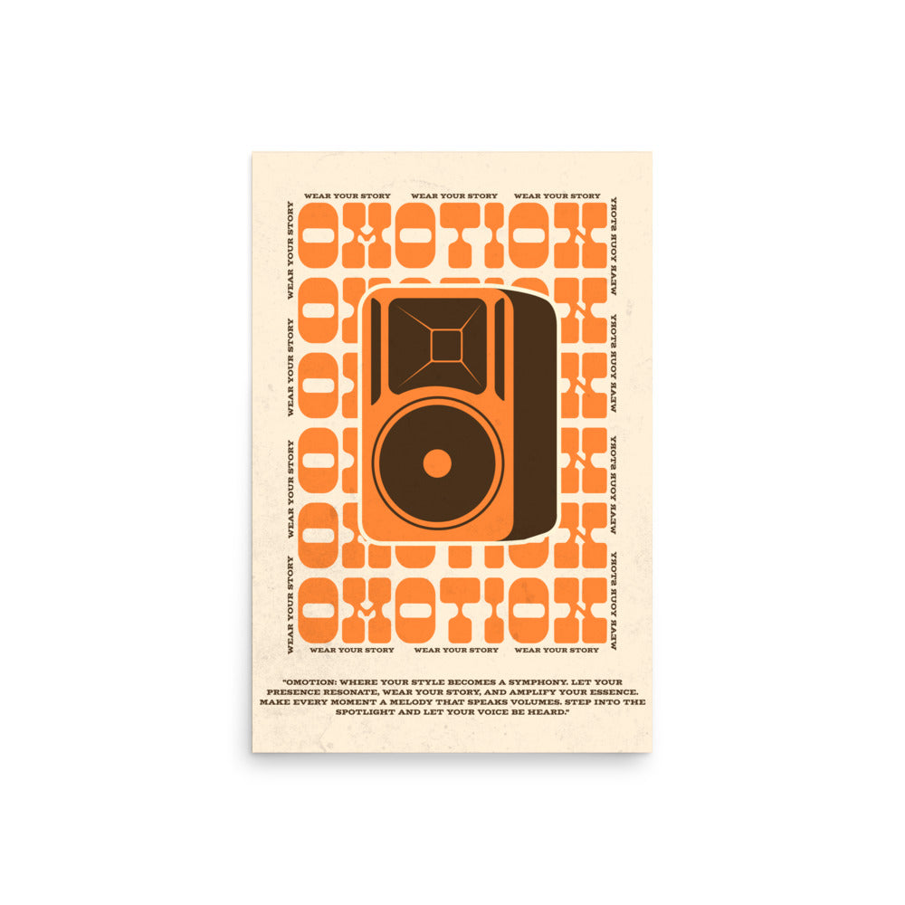 Studio Speaker Poster