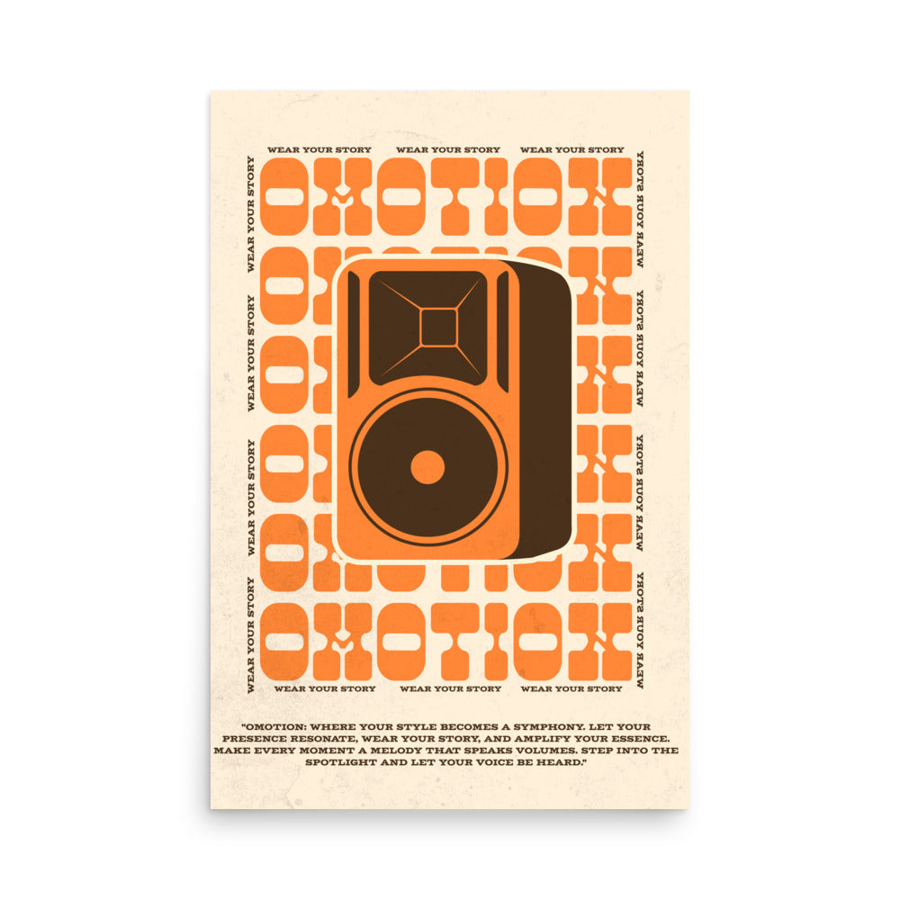 Studio Speaker Poster